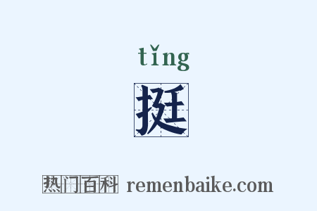 挺是什么意思的图片